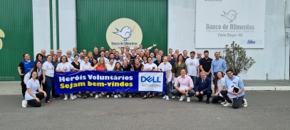 DELL Technologies celebra 25 Anos com visita e voluntariado na Fundação dos Bancos Sociais da FIERGS